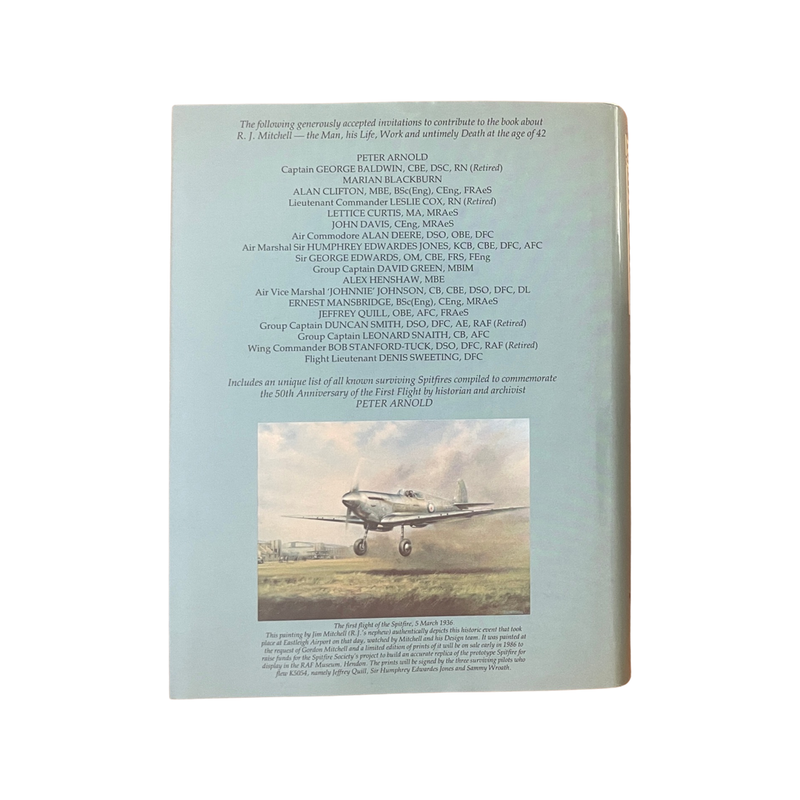 R J Mitchell, World Famous Aircraft Designer; Mitchell, Gordon