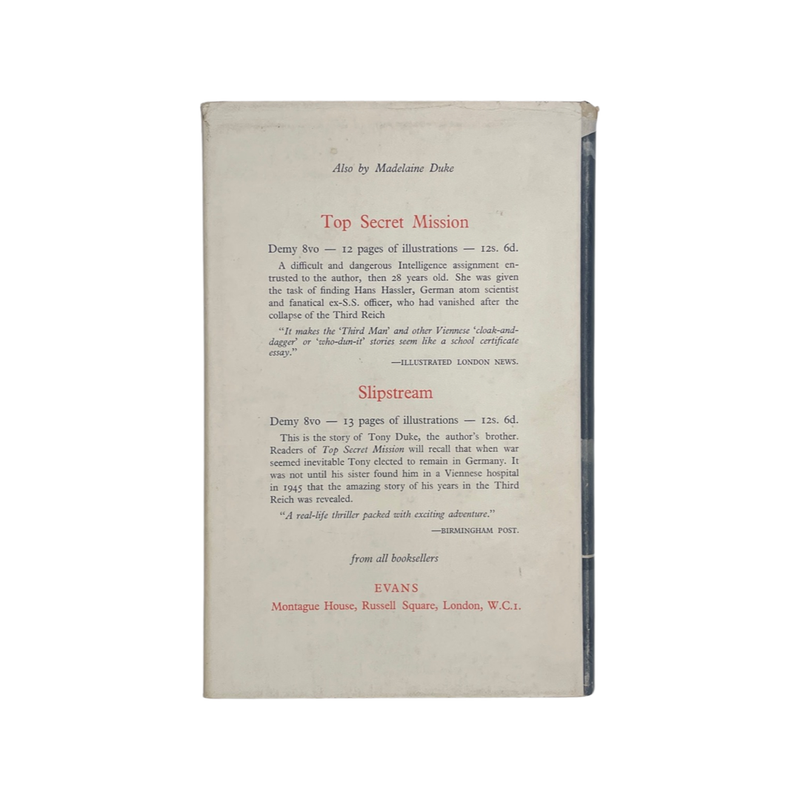 No Passport, The Story Of Jan Felix; Duke, Madelaine