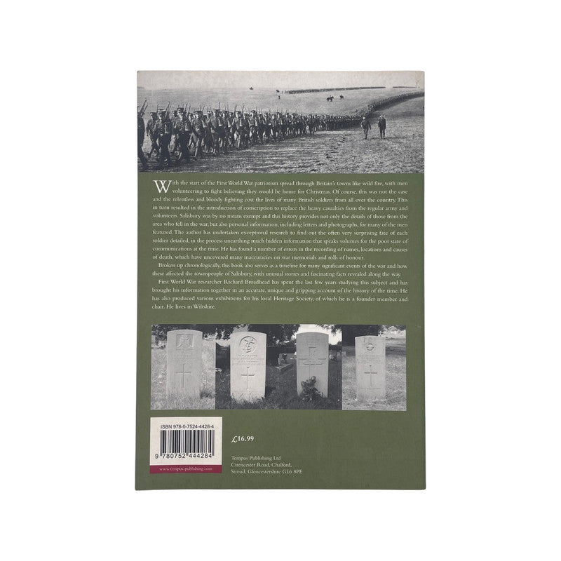 Salisbury Soldiers, The Great War, Signed; Broadhead, Richard