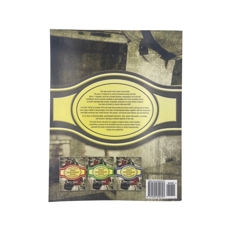 World Championship Boxing Super Middle To Heavyweight; Hugman, Barry J