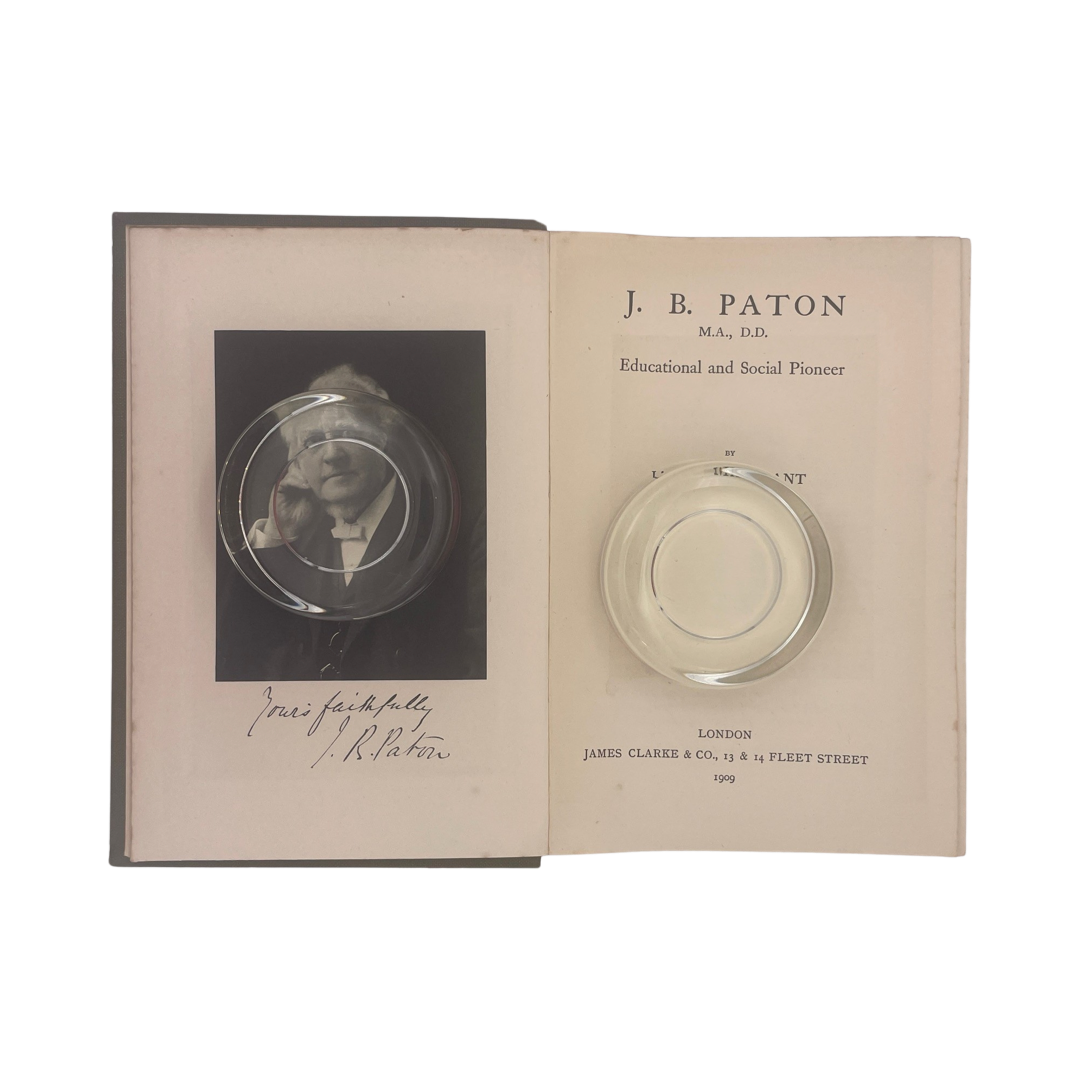 J B Paton MA, DD, Educational & Social Pioneer; Marchant, James