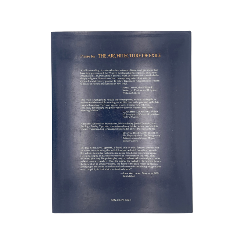 The Architecture Of Exile; Tigerman, Stanley