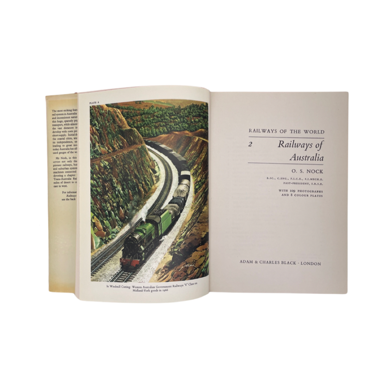 Railways Of Australia; Nock, O S