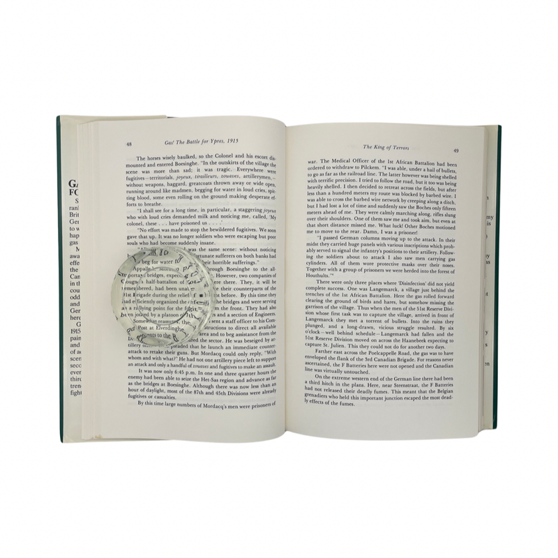 Gas The Battle For Ypres 1915; McWilliams J; Steel R J