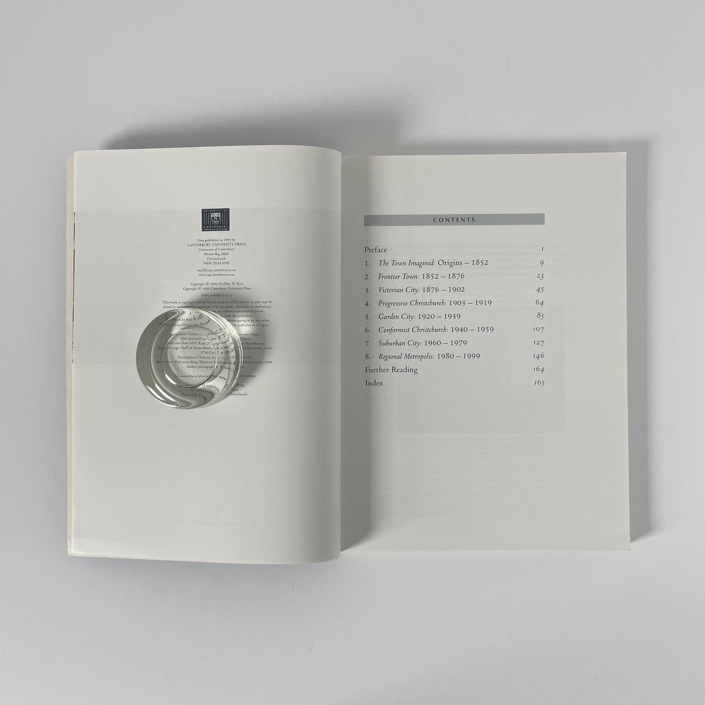 Christchurch Changing An Illustrated History; Rice, Geoffrey W