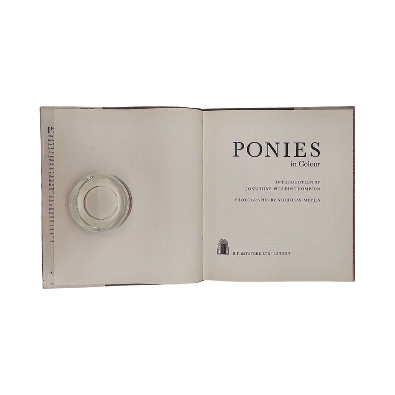 The Batsford Colour Book Of Ponies; Pullein-Thompson, Josephine