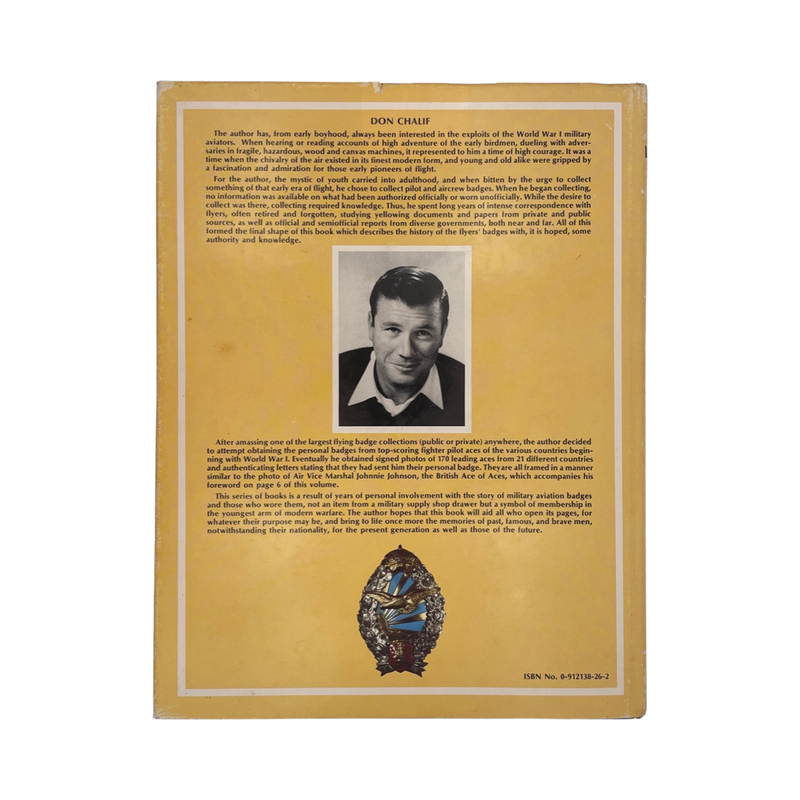 Military Pilot & Aircrew Badges Of The World Volume 1; Chalf, D; Bender, R J