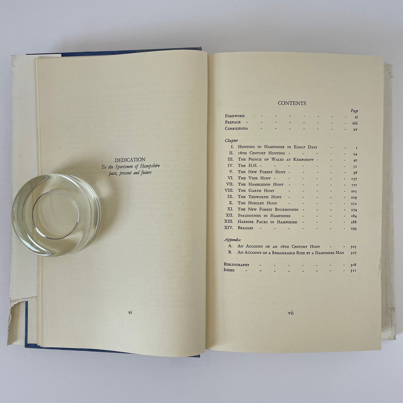 A History Of Hunting In Hampshire; Hope, J. F. R.