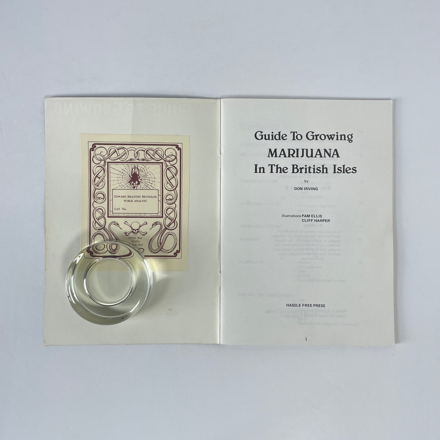 A Guide To Growing Marijuana In The British Isles; Irving, Don