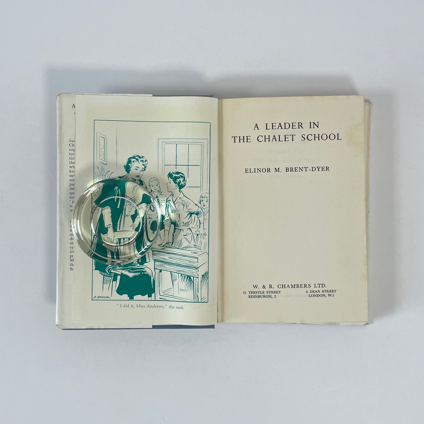 A Leader In The Chalet School; Brent-Dyer, Elinor M