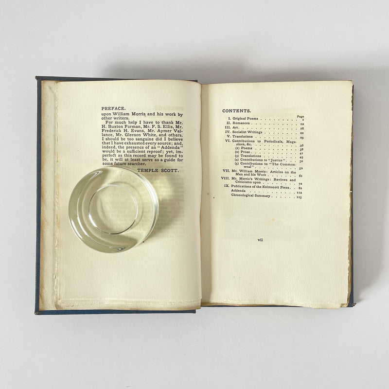 A Bibliography Of The Works Of William Morris; Scott, Temple