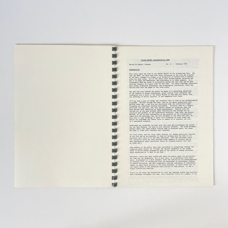 Archaeology In Milton Keynes, Feb 1980, Feb 1981, May 1982; Mynard, Dennis