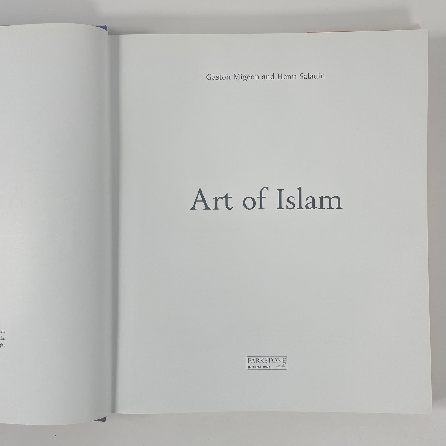 Art Of Islam; Migeon, Gaston; Saladin, Henri