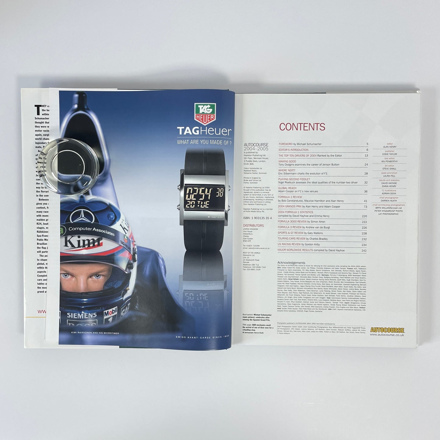 Autocourse, The World Leading Grand Prix Annual 54th Year, 2004-2005; Henry, A