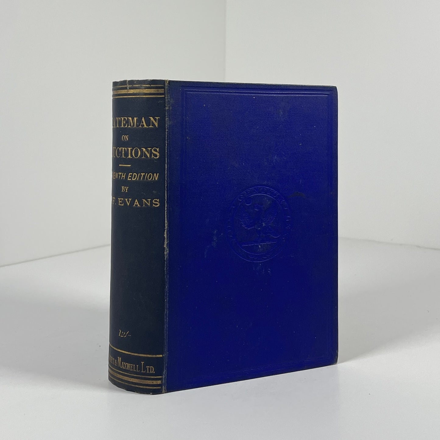 Bateman's Law Of Auctions Forms, Precedents & Statutes; Evans, Patrick F.
