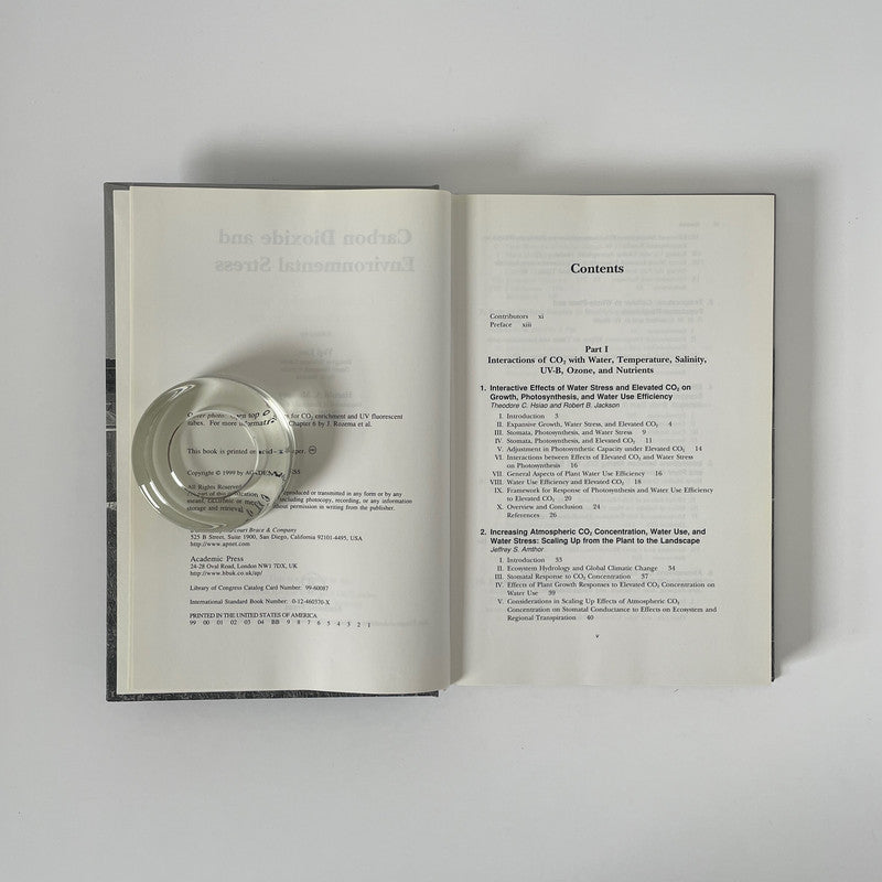 Carbon Dioxide And Environmental Stress; Luo, Yiqi; Mooney, Harold A