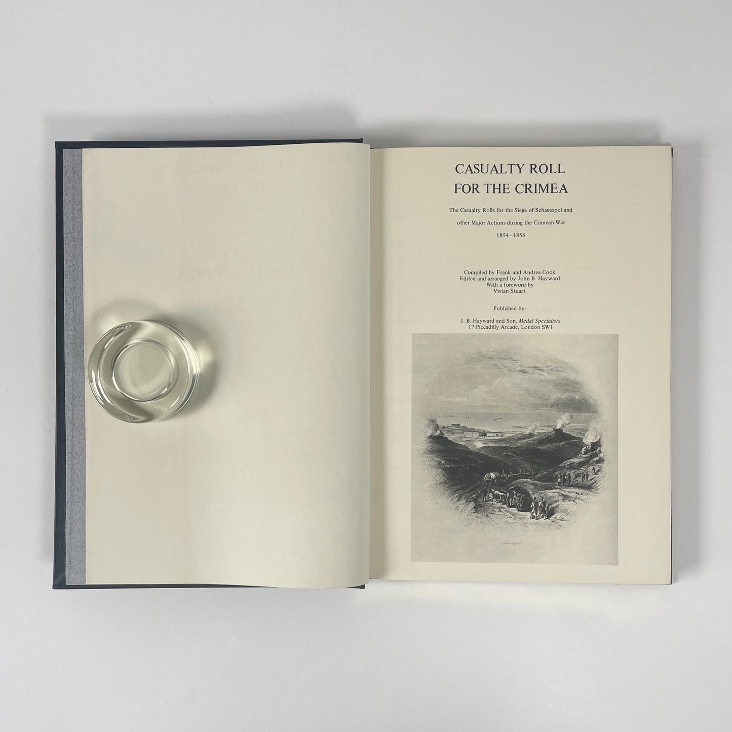 Casualty Roll For The Crimea 1854-1855; Cook, Frank; Cook, Andrea