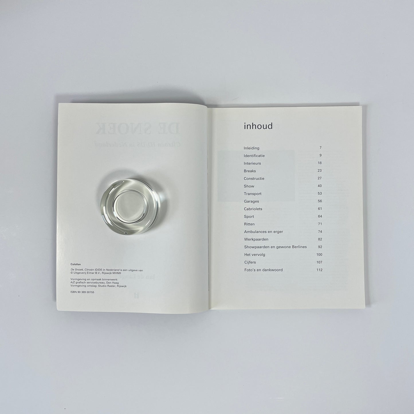 De Snoek, Citroën ID/DS In Nederland; De Lange, Jan