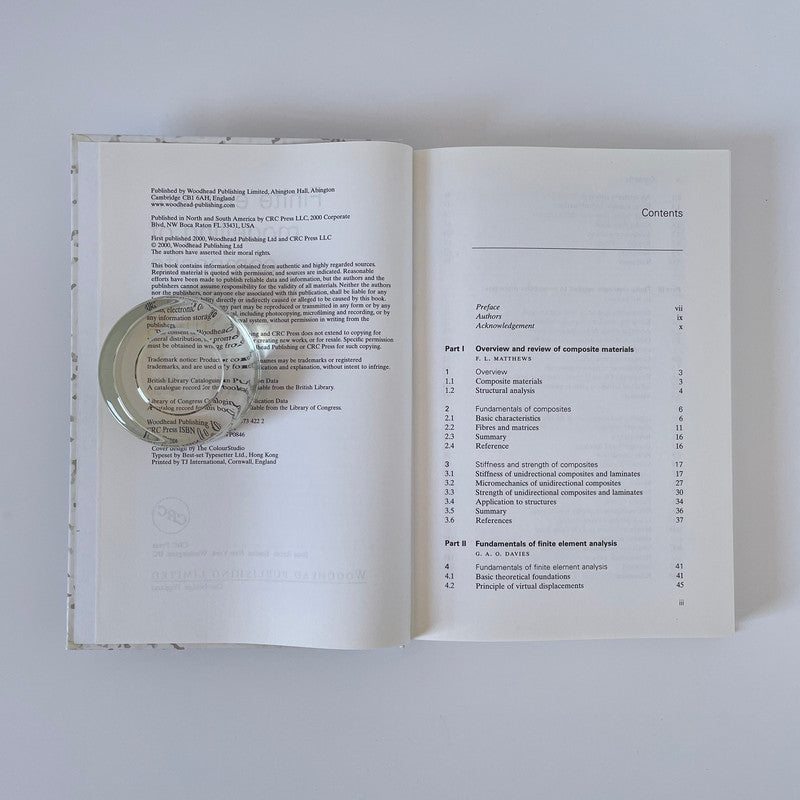 Finite Element Modelling Of Composite Materials & Structures; Matthews; Davies