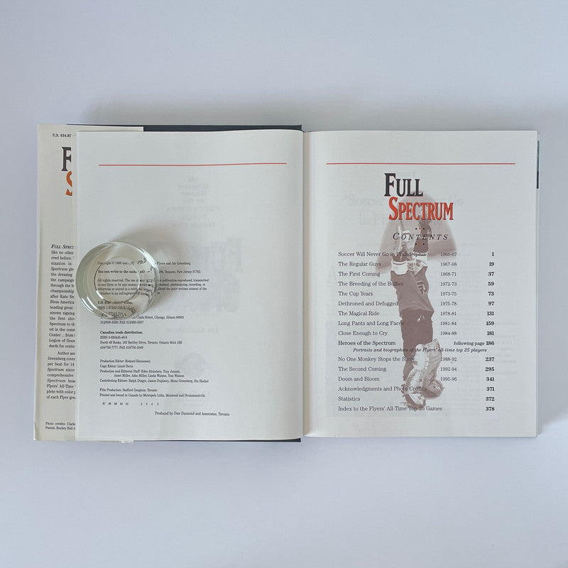 Full Spectrum, The Complete History Of The Philadelphia Flyers Hockey Club