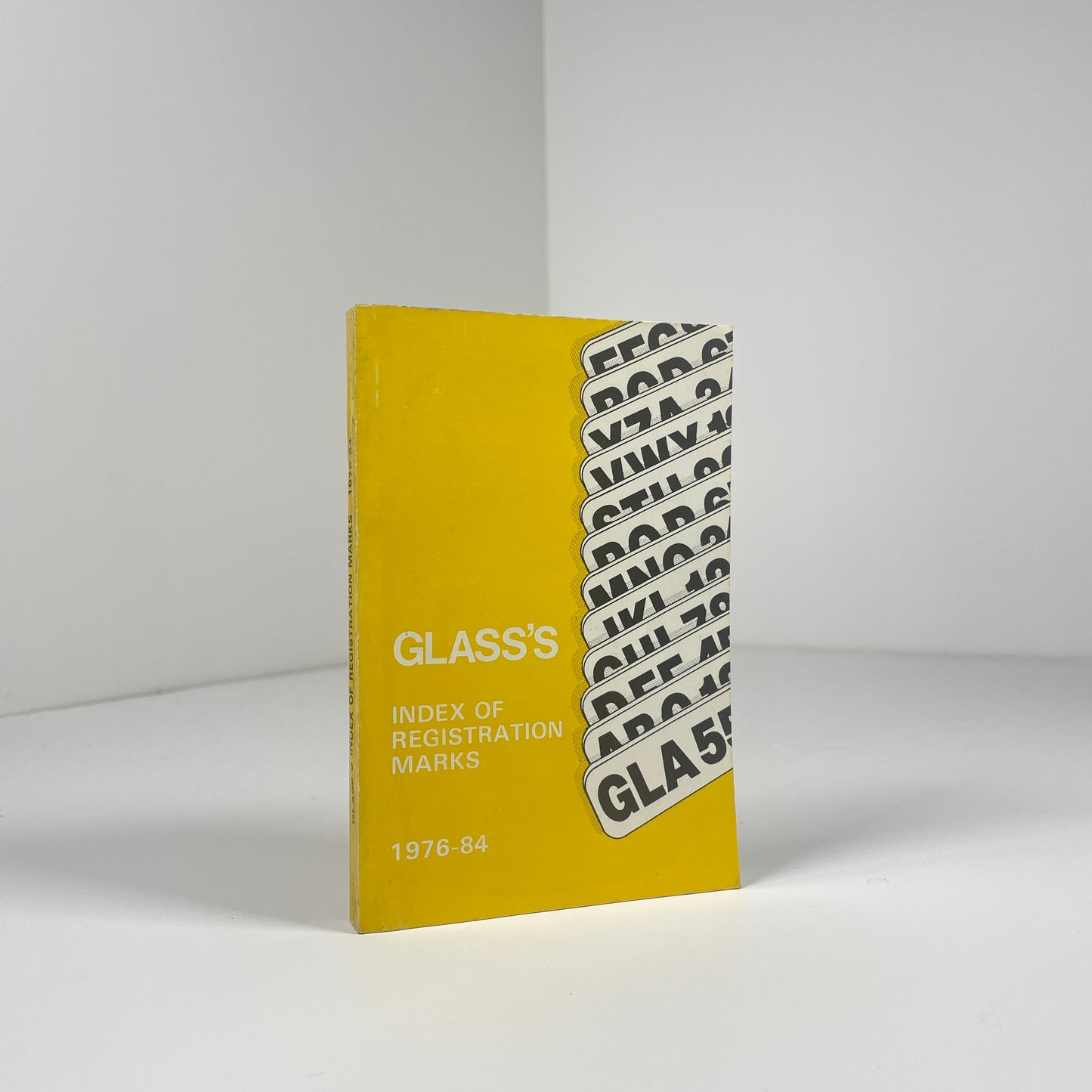 Glass's Index Of Registration Marks 1976 - 84; Glass's Guide