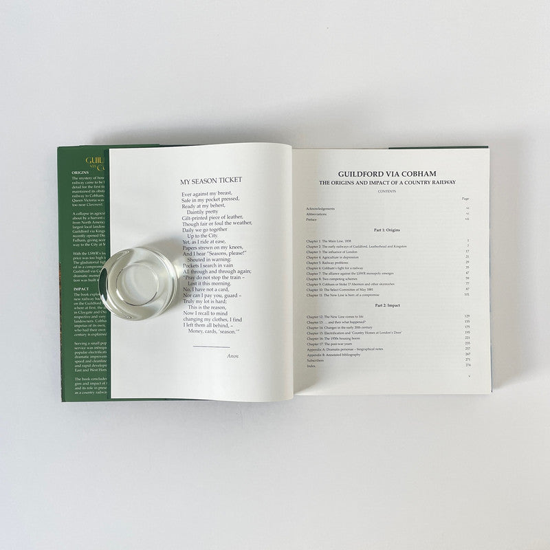 Guildford Via Cobham, The Origins And Impact Of A Country Railway, Signed