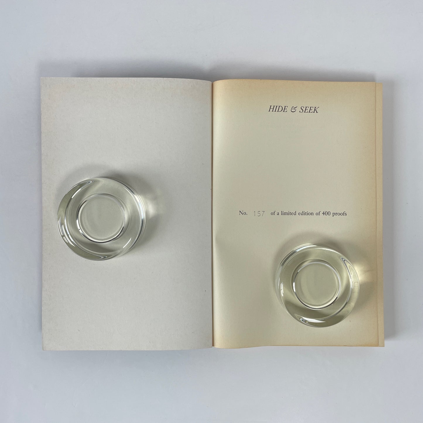 Hide & Seek; Rankin, Ian