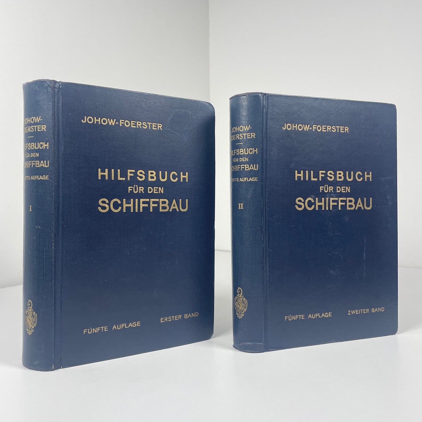 Hilfsbuch Fur Den Schiffbau (Help Book For Ship Building - 2 Volume Set); Foerster, Dr-Ing E.