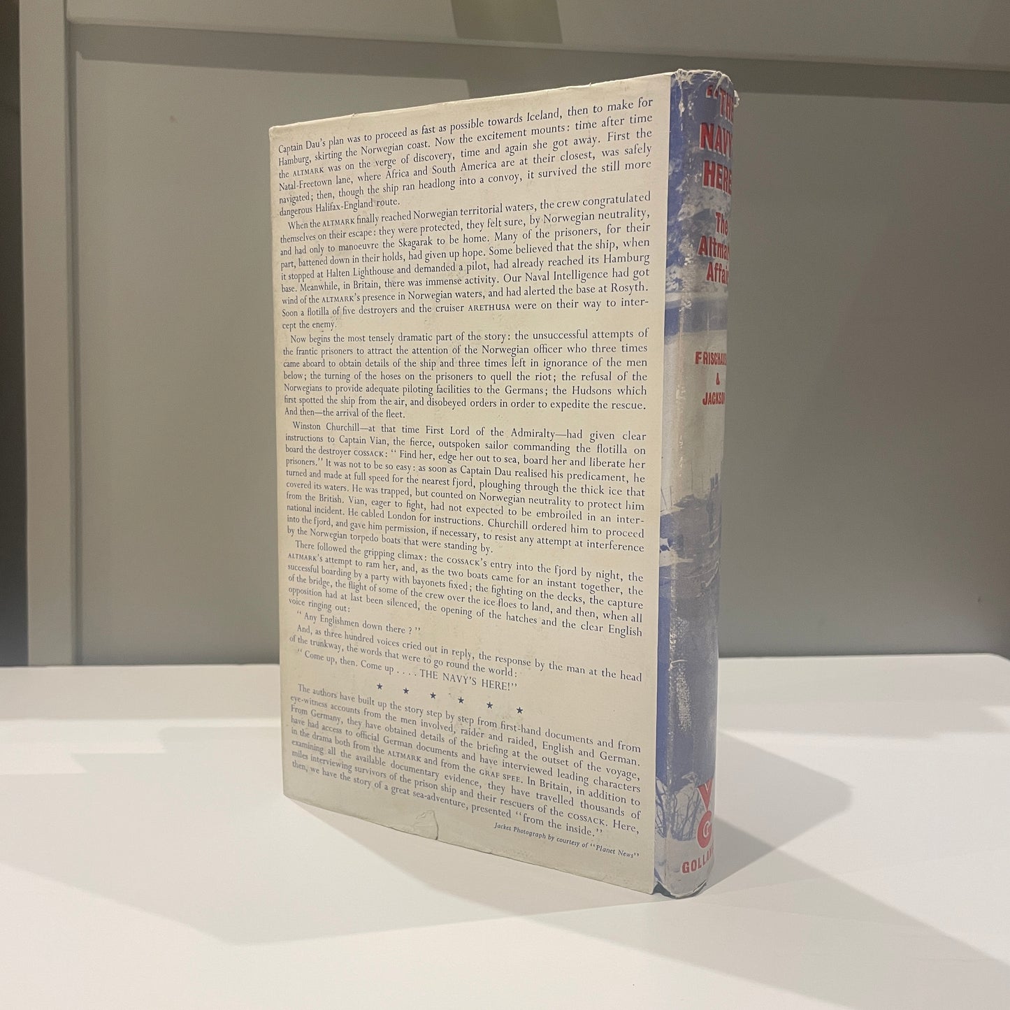 "The Navy's Here!" The Altmark Affair; Frischauer, Willi; Jackson, Robert