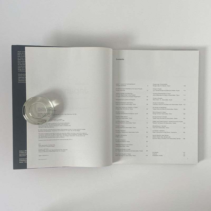 In Detail Japan Architecture Constructions Ambiances; Schittich, Christian
