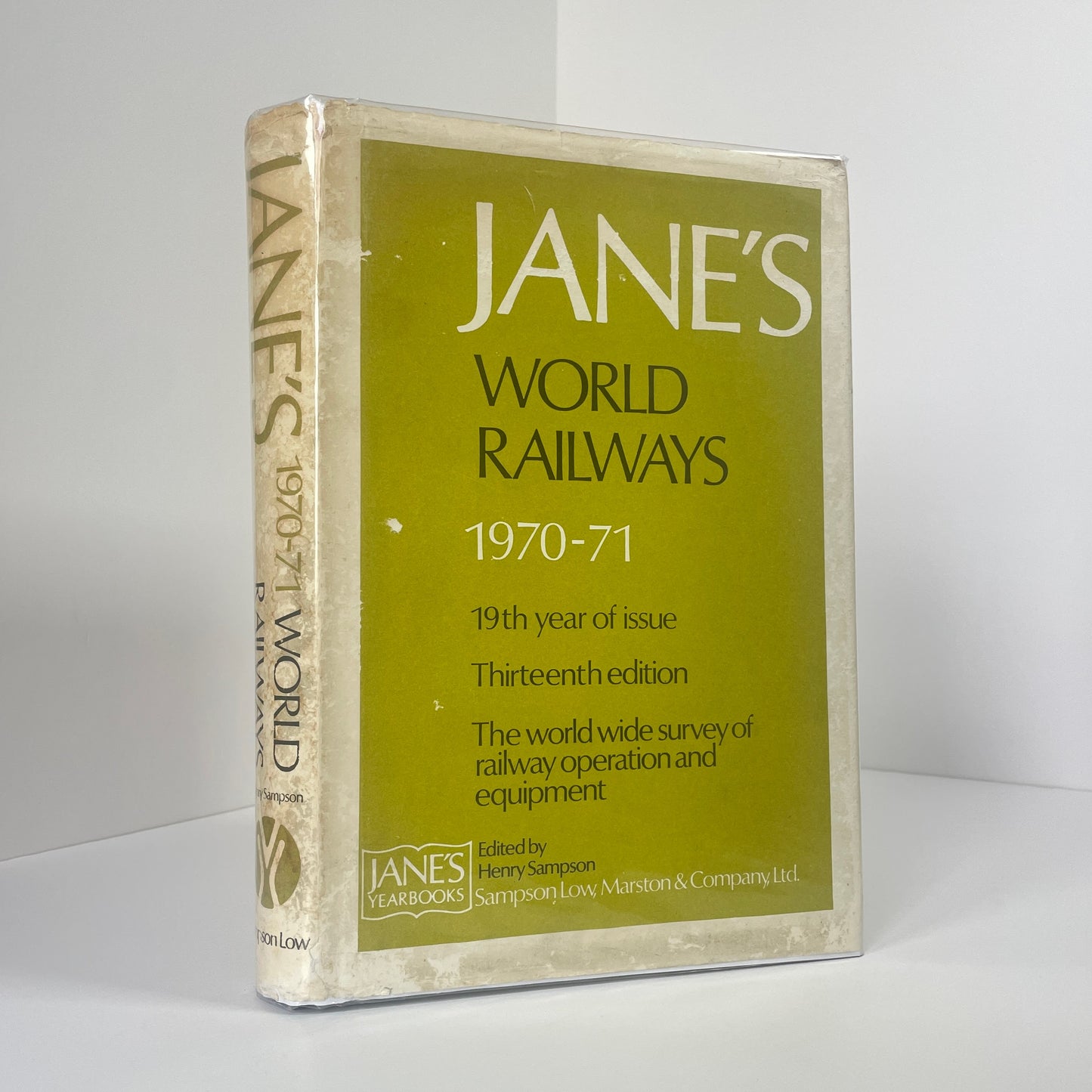 Jane's World Railways 1970-71; Sampson, Henry; Edited by
