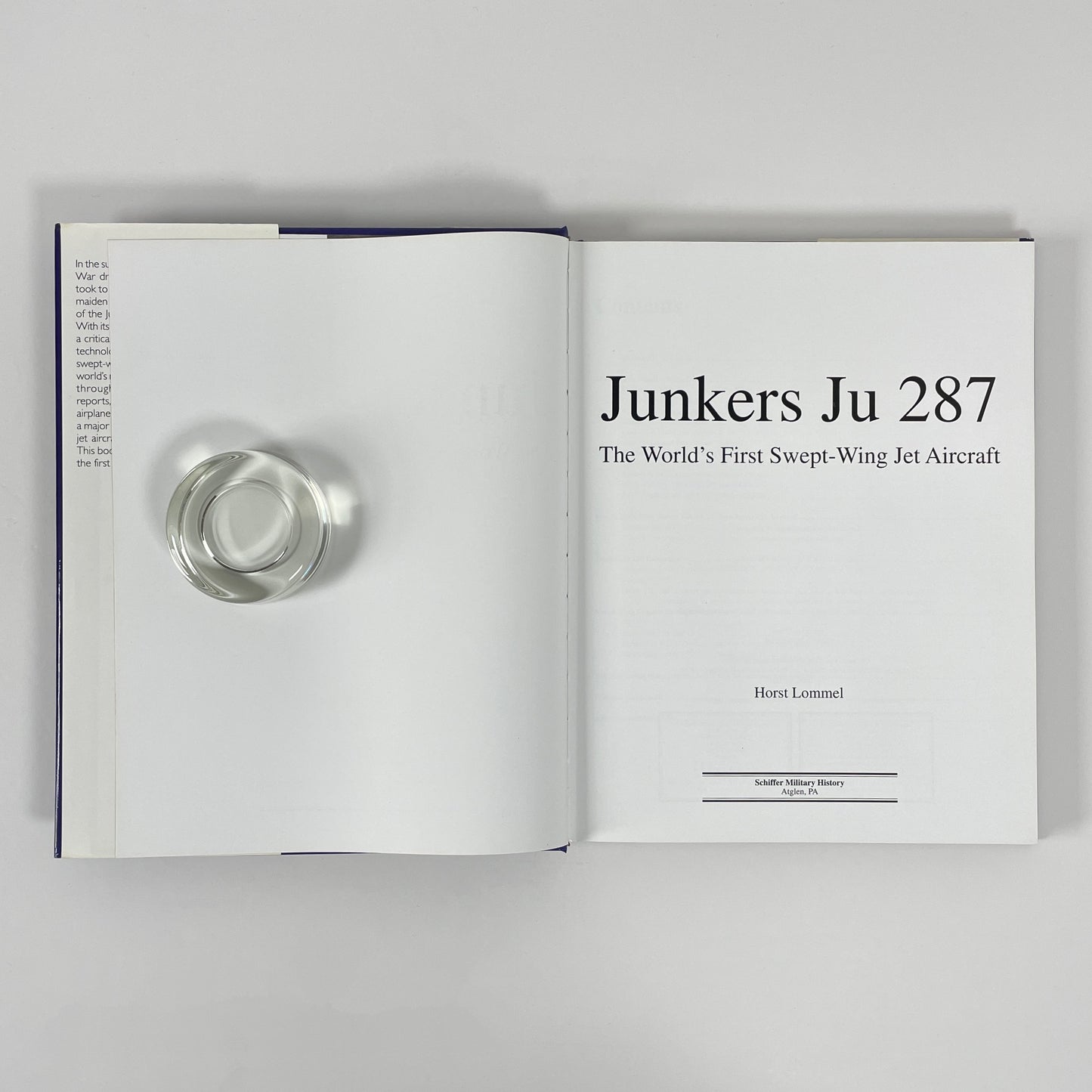 Junkers Ju 287, The World's First Swept-Wing Jet Aircraft; Lommel, Horst