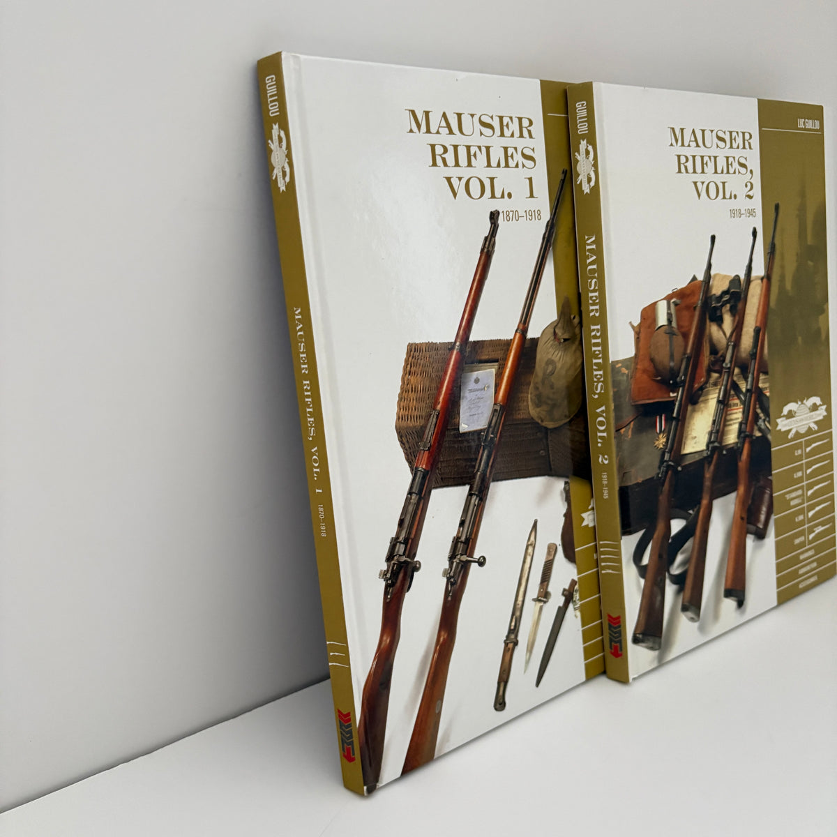 Mauser Rifles Vol 1 & 2 Covering 1870 - 1918, 1918 - 1945; Guillou, Luc