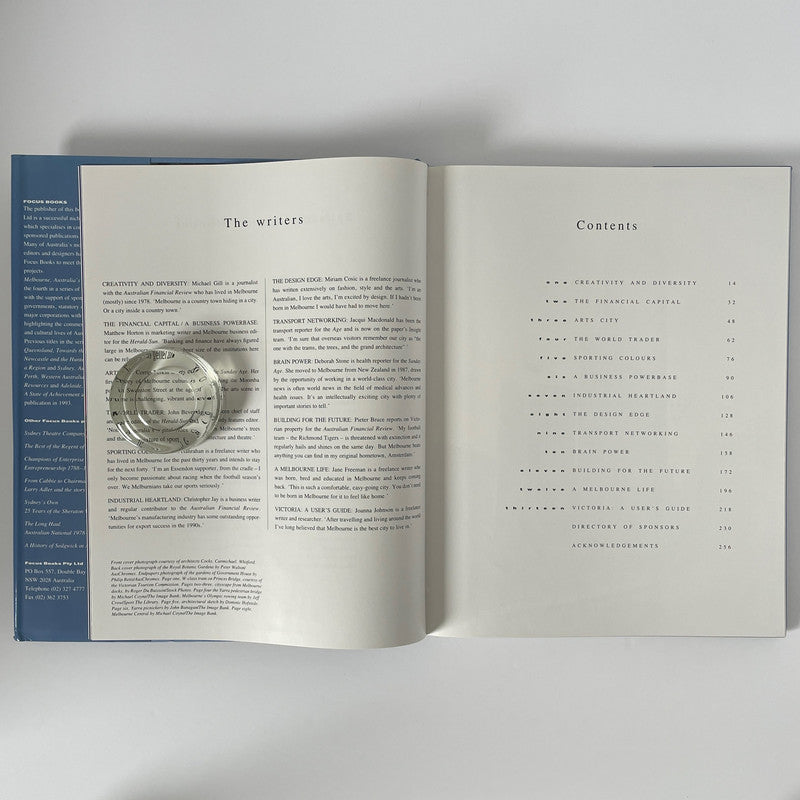 Melbourne, Australia's International City; Stevenson, Jennifer