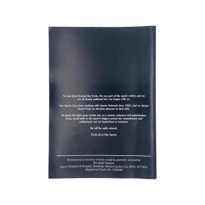 Memorial Service Ernie Fossey 1930-2003