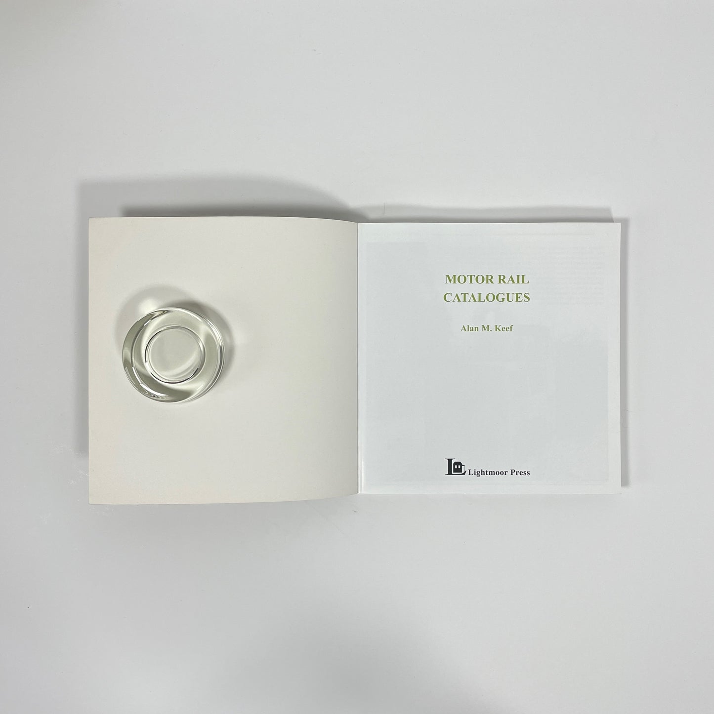 Motor Rail Catalogues; Keef, Alan M