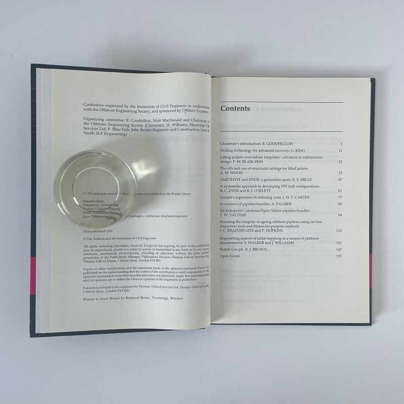 North Sea Innovations And Economics; Goodfellow, R