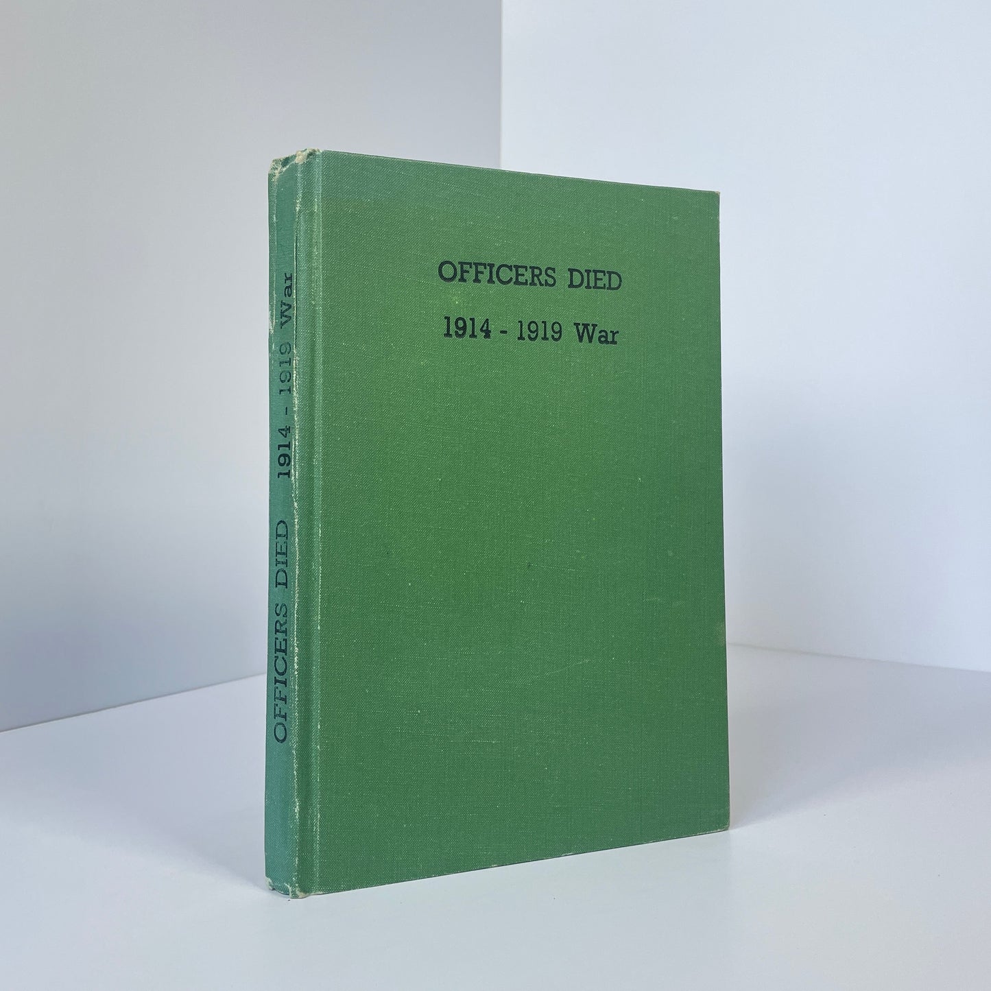 Officers Died In The Great War 1914-1919; HMSO