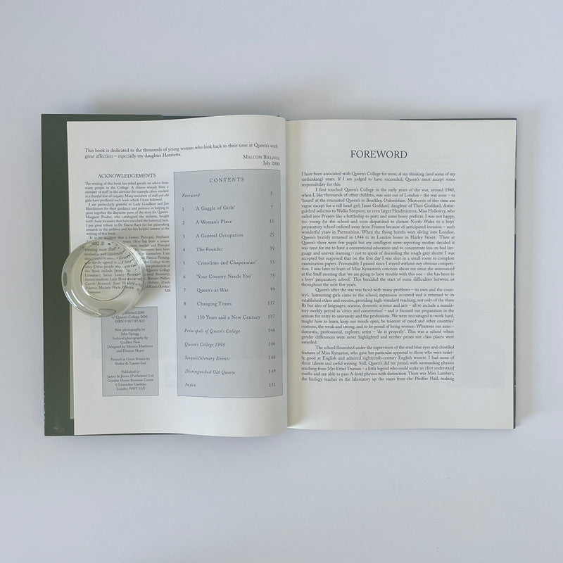 Queen's College, 150 Years And A New Century; Billings, Malcolm