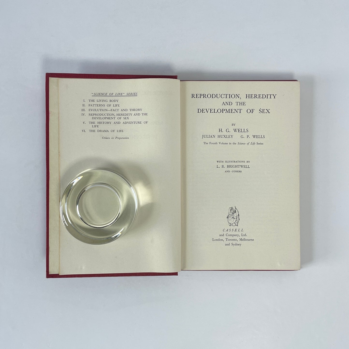 Reproduction, Heredity And The Development Of Sex; Wells, H G