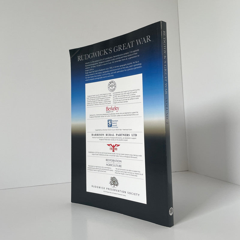 Rudgwick's Great War, Volumes 1 & 2; Nash, Roger