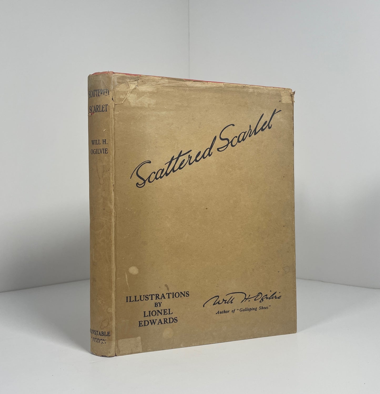 Scattered Scarlet; Ogilvie, Will H.