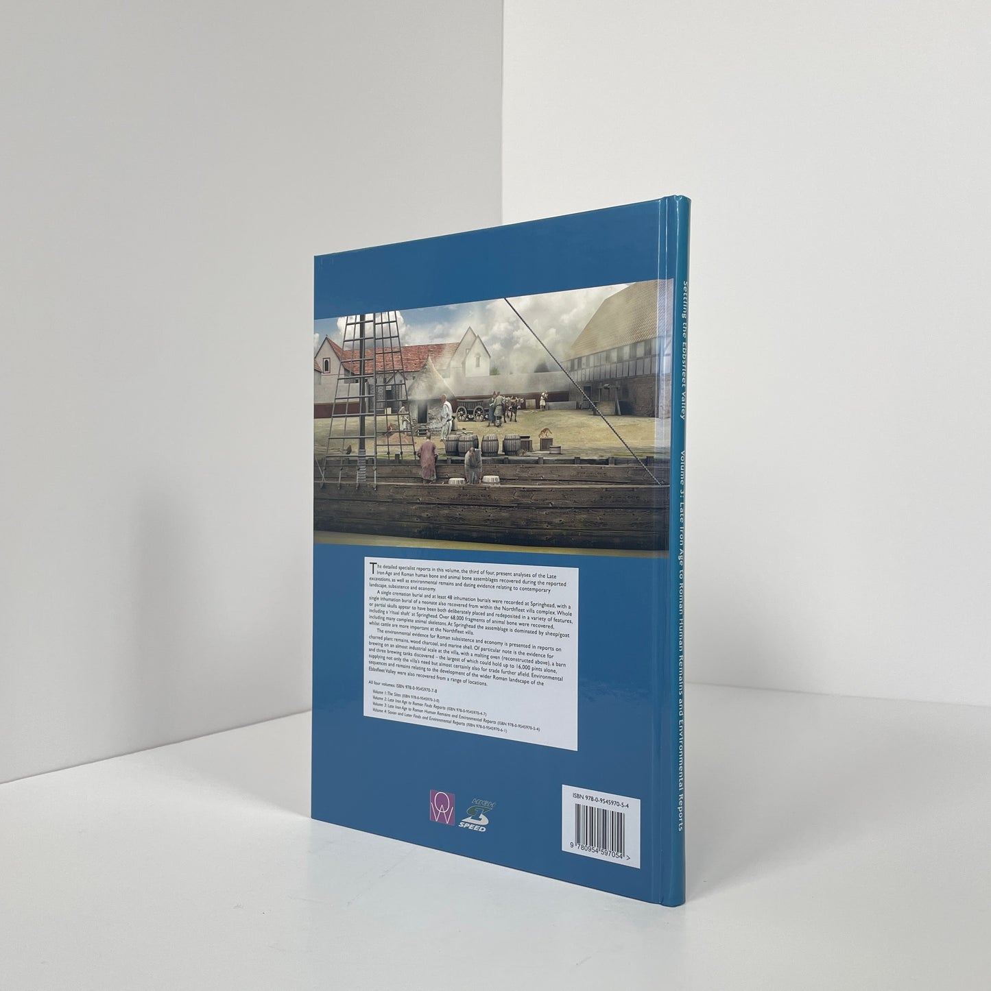 Settling The Ebbsfleet Valley, Volume 3: Late Iron Age To Roman Human Remains And Environmental Reports; Barnett, Catherine; McKinley, Jacqueline; Stafford, Elizabeth; Grimm, Jessica; Stevens, Chris