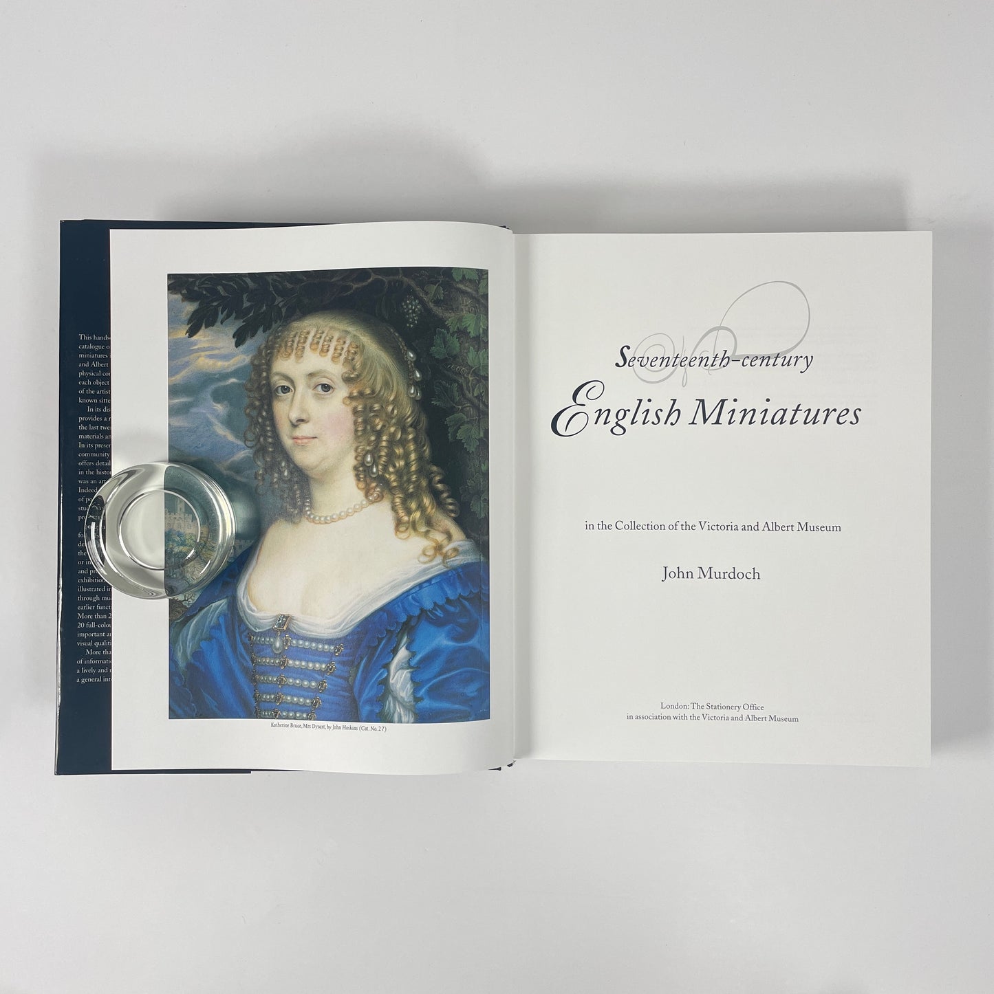 Seventeenth-Century English Miniatures In The Collection Of The Victoria And Albert Museum; Murdoch, John