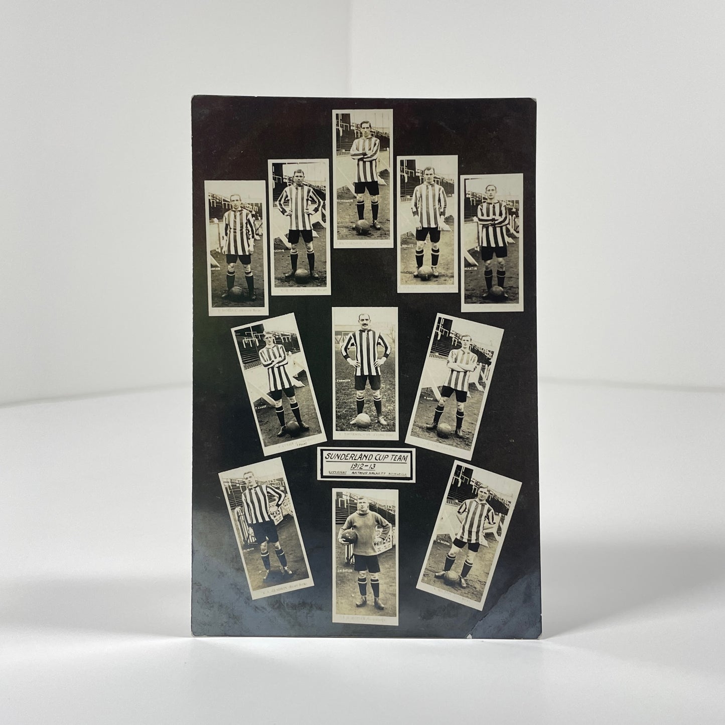 Sunderland AFC Cup Football Team 1912 - 13 Original Postcard;