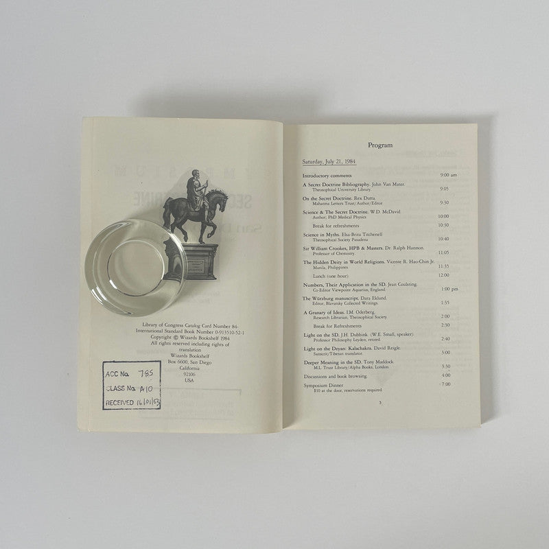 Symposium On H P Blavatsky's Secret Doctrine