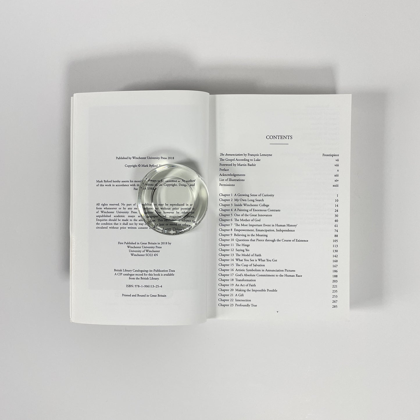 The Annunciation, A Pilgrim's Quest; Byford, Mark