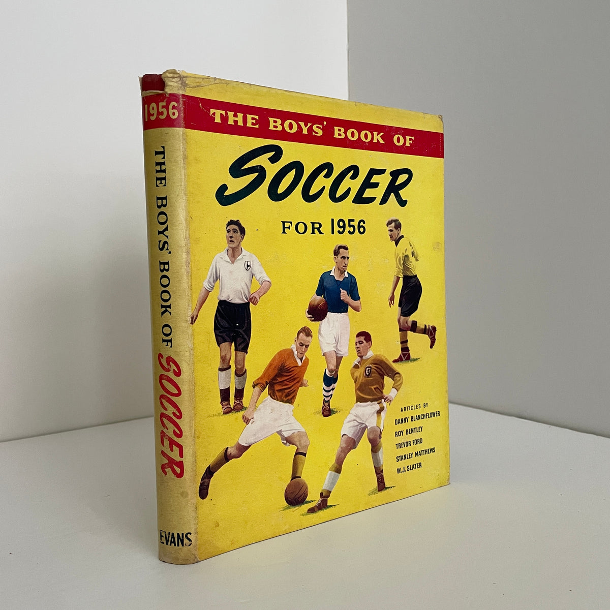 The Boys Book Of Soccer For 1956; Pringle; Edited by Patrick