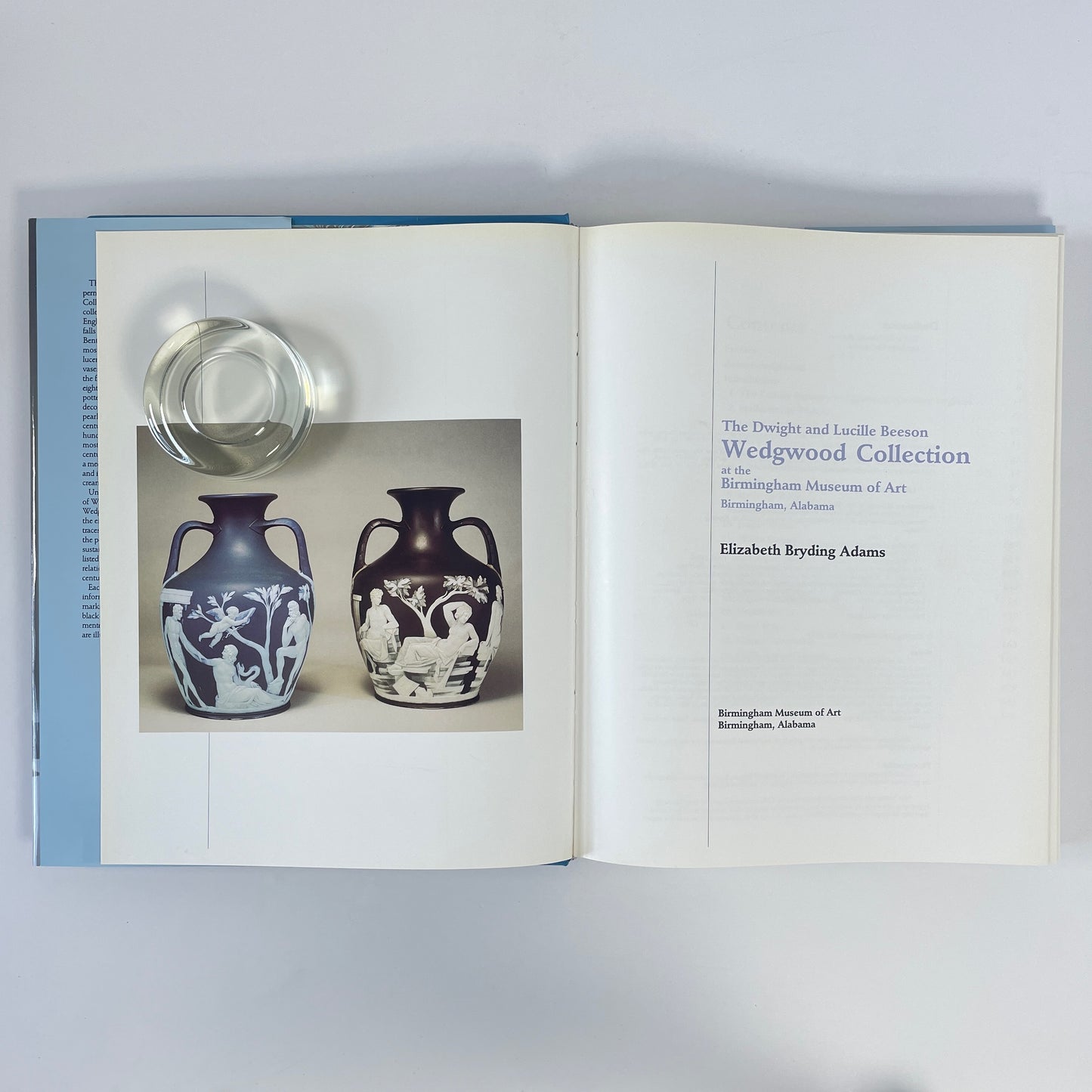 The Dwight And Lucille Beeson Wedgwood Collection At The Birmingham Museum Of Art; Adams, Elizabeth B