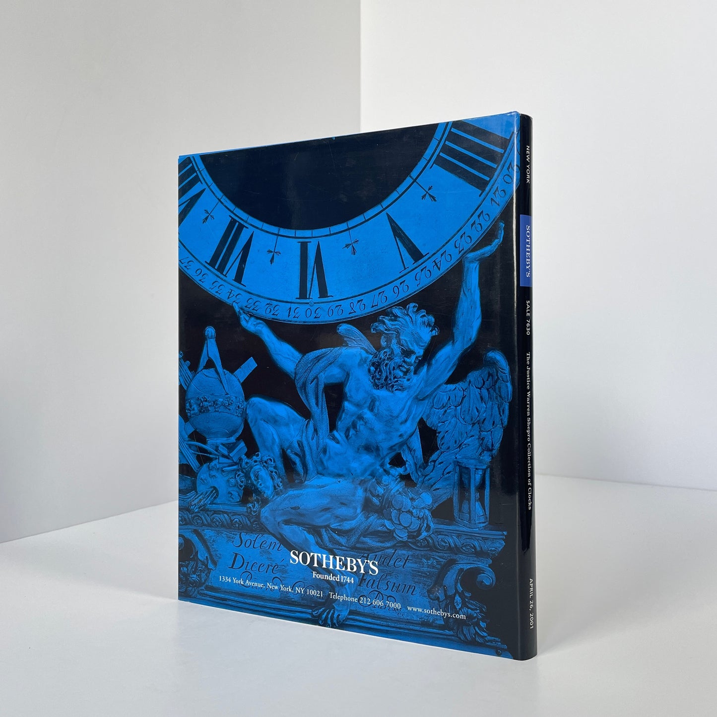 The Justice Warren Shepro Collection Of Clocks; Sothebys